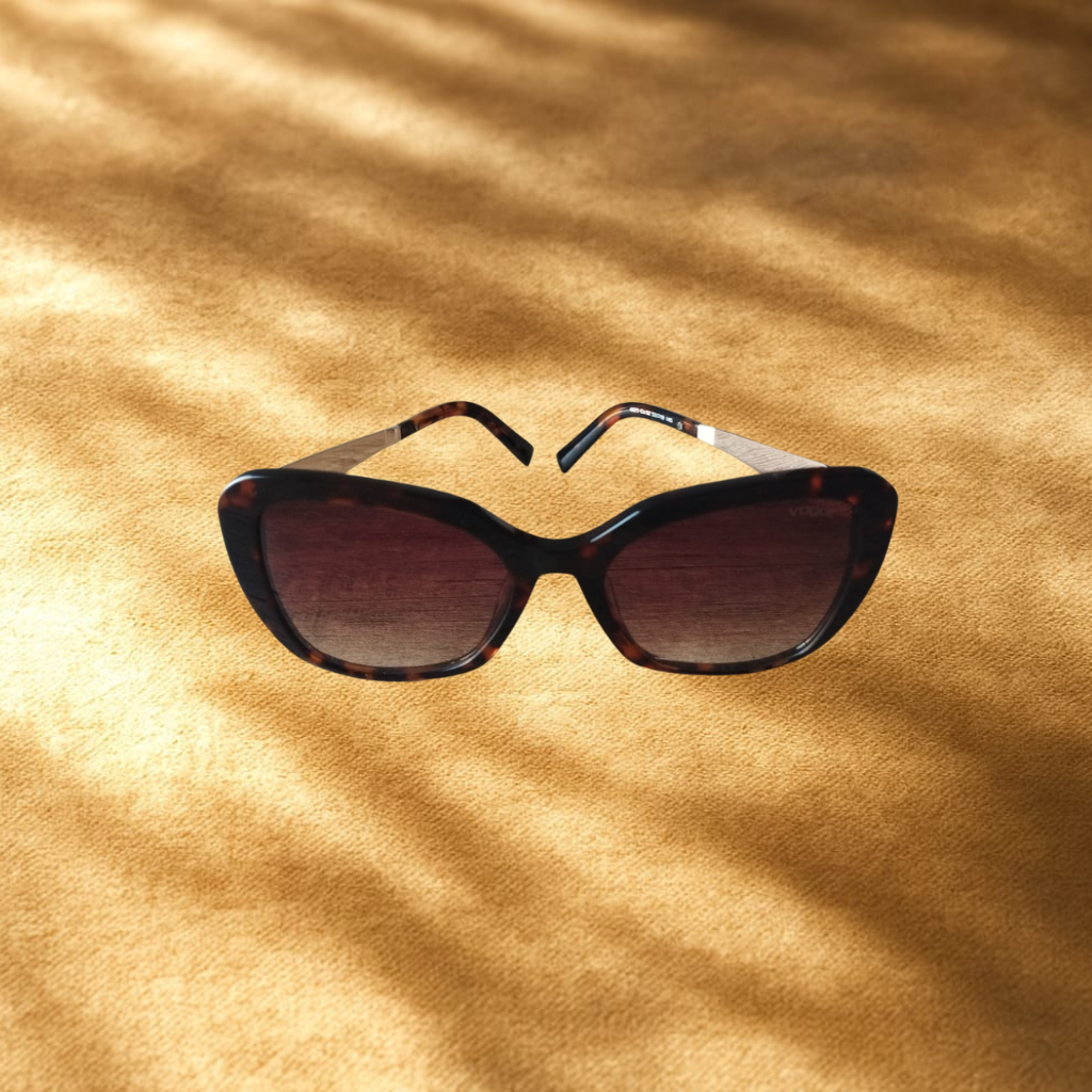 Vogue 4625-C2 Oversized Square-Tortoiseshell Sunglasses