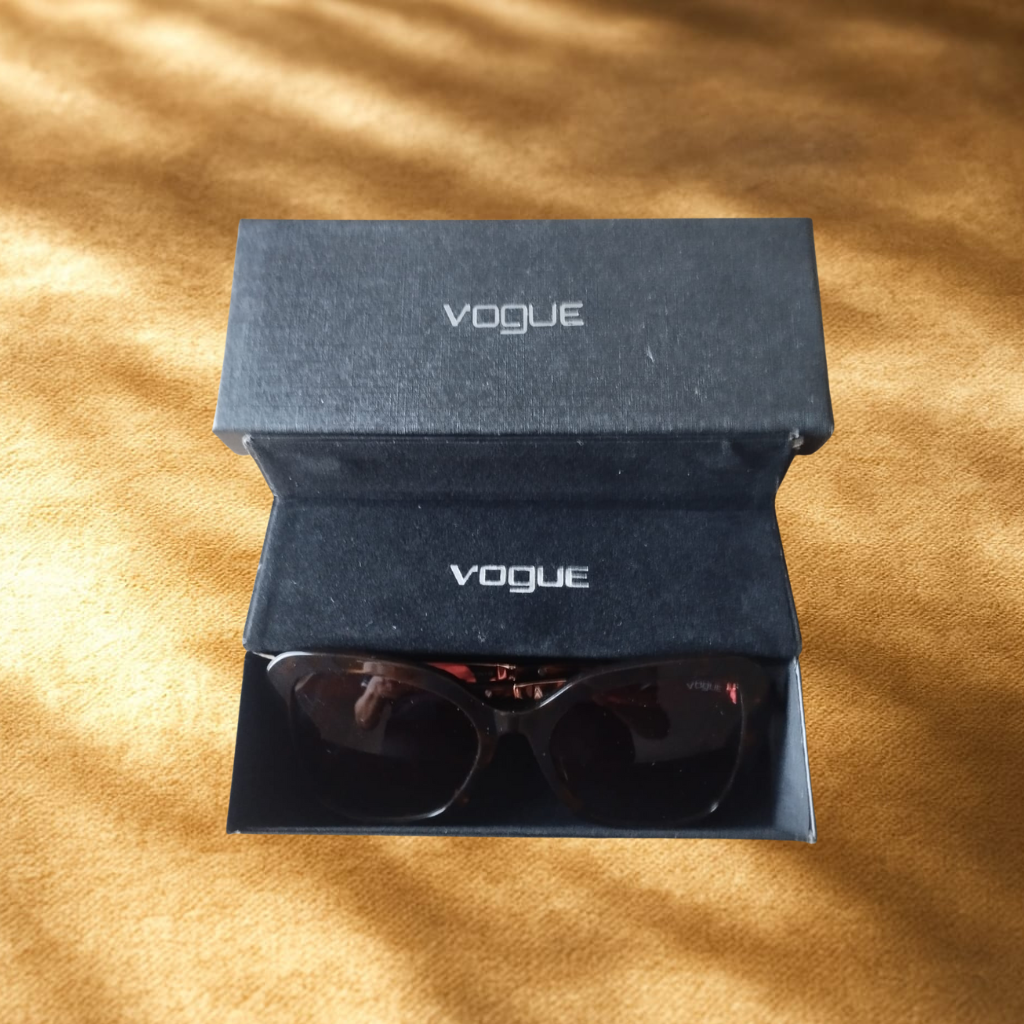 Vogue 4625-C2 Oversized Square-Tortoiseshell Sunglasses